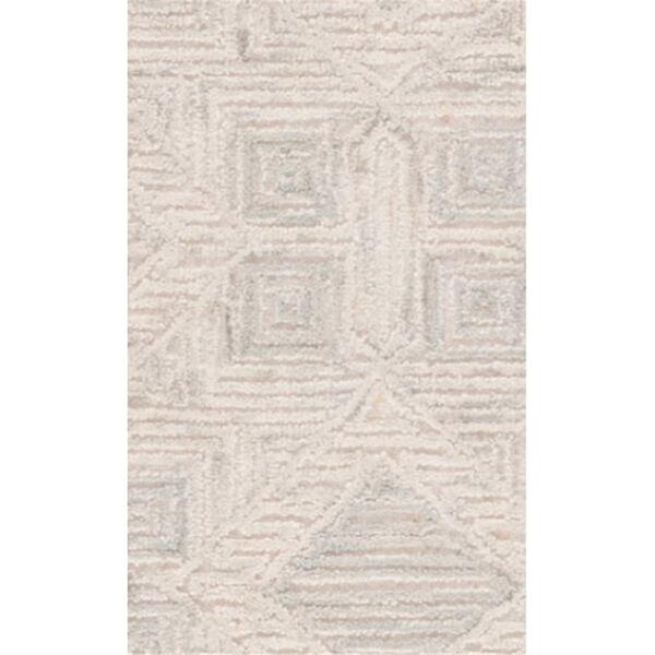 Safavieh 8 x 10 ft. Ikat Global Rectangle Rug Ivory & Grey IKT804B-8 - main